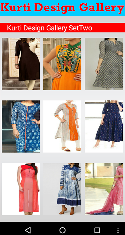 Kurti Design Gallery - APK Download for Android | Aptoide