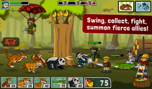 森林防御战: 猴子传奇 塔防 - Lumberwhack screenshot 7