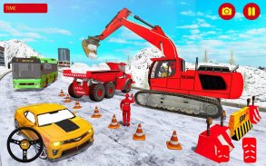 JCB Game 2021: Snow Excavator screenshot 2