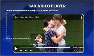 SAX Video Player screenshot 1