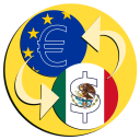 Peso Euro converter MXN EUR icon