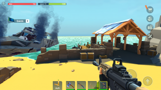 Tegra: Crafting Survival Shooter screenshot 0