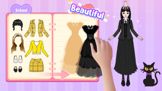 Paper Doll Makeover & Dress Up screenshot 1