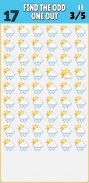Find The Odd One Emoji Puzzle screenshot 2