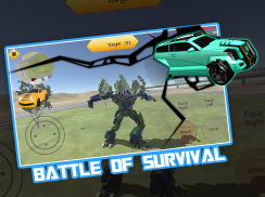 Extreme War of Robot -  Transform Car Fight screenshot 7