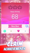 Pink Heart Diamond Magic Tiles Piano screenshot 1
