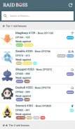 Raid Boss - Tier list and counters for Pokémon GO screenshot 0
