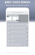 Baby Video Maker With Music screenshot 1