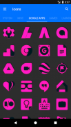 Pink and Black Icon Pack screenshot 6