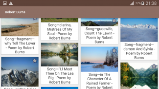 Robert Burns Poems screenshot 3