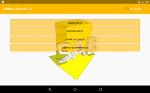 SabNzbd Remote 2.0 screenshot 2