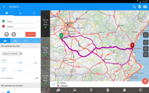 ViaMichelin GPS, Ruta, Mapas screenshot 3