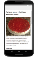 Recetas de Tartas Dulces screenshot 3