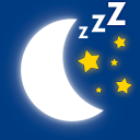 Meditate relax and sleep Icon