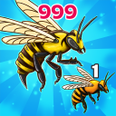 Angry Bee Evolution Icon