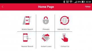 Creditwestbank Mobile Branch screenshot 1