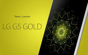 Theme for LG G5 Gold screenshot 0