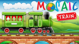 Animated Puzzles Train screenshot 0