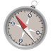 Stabilisierter Kompass Icon