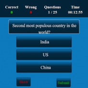 Population in India MCQ screenshot 3