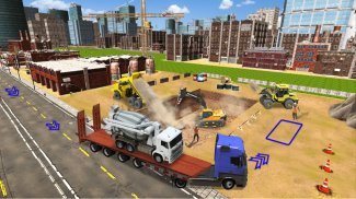 Heavy Excavator Truck Game screenshot 5