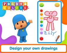 Pocoyo Colors:  Fun drawings! screenshot 4
