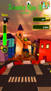 Zombie chạy 3D-Thành phố thoát screenshot 1