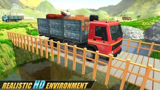 Indian Cargo Truck Drive Sim Baru screenshot 4