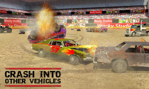 Coche Demolición derby Raza 3D screenshot 4