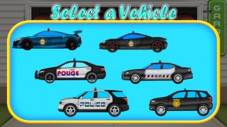 Pulizia auto della polizia: progettazione veicoli screenshot 2