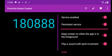 Proximity Sensor Counter screenshot 6