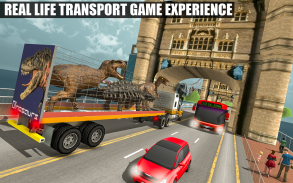 Off-Road Jurassic Zoo World Dino Transport Truck screenshot 8