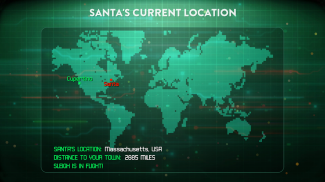 Santa Tracker - Check where is Santa (simulated) screenshot 1