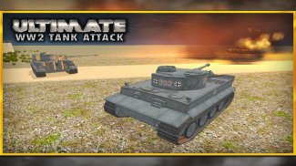 Ultimate WW2 Tank Perang Sim 3 screenshot 10