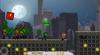 Yikes! Zombies! Run! screenshot 2