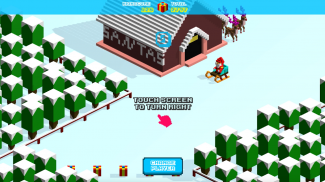 Snowy Slide: Endless Runner screenshot 0