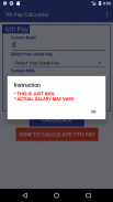 7th Pay Arrears Calculator screenshot 6