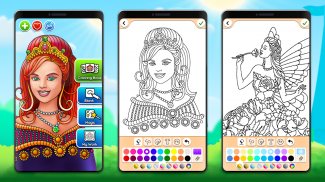 Princess Coloring game screenshot 6