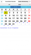 Deutschland Kalender screenshot 3