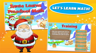 Santa Preschool Math Games screenshot 0