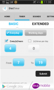 Diet Timer 3-Hour Diet screenshot 1