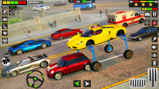 Elevated Car Driving Car Games screenshot 0