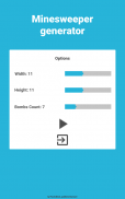 Minesweeper generator screenshot 0