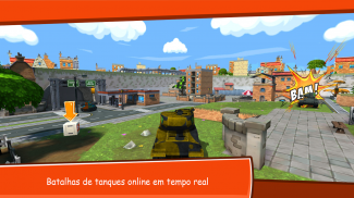 Toon Wars: Jogos de Tanques Multiplayer Grátis screenshot 3