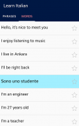 Learn Italian Free - Offline screenshot 4