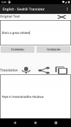 English - Swahili Translator screenshot 6