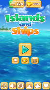 Islands and Ships logic puzzle screenshot 1