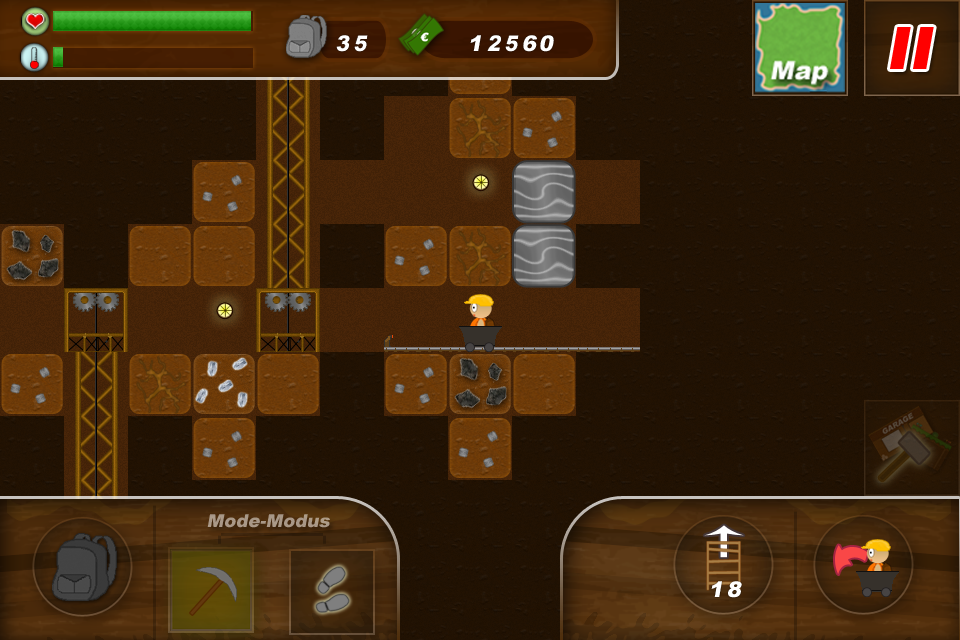 Treasure Miner - a mining game for Android - Free App Download