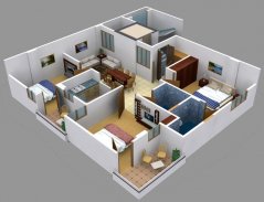 3 डी मंजिल की योजना screenshot 3