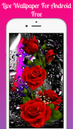 Red rose Live Wallpaper 2019 free Red rose LWP screenshot 0